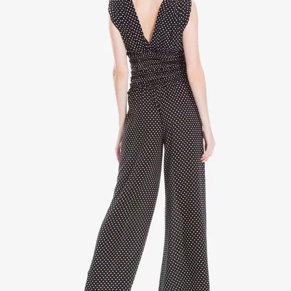 Max Studio Polka Dot Jumpsuit - Picture 5 of 6